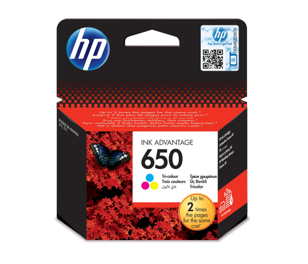 HP 650 Tri-Colour CZ102AE - 1421450 - zdjęcie 2